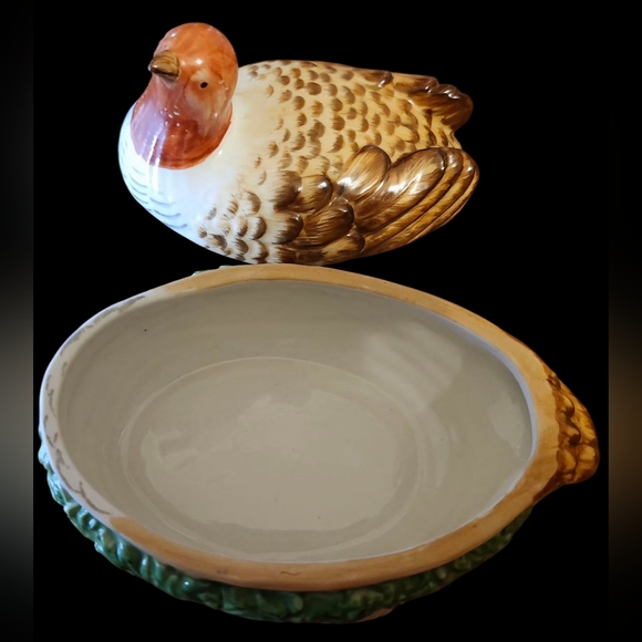 Mottahedeh Stately Homes Sir Humphrey Wakefield Burghley House Nesting Rooster - Picture 9 of 11